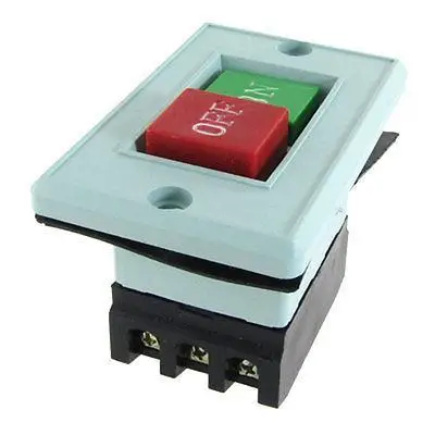 QKS2-5 вкл/выкл самоблокирующийся кнопочный переключатель 3 фазы 3 P 380V AC 5A