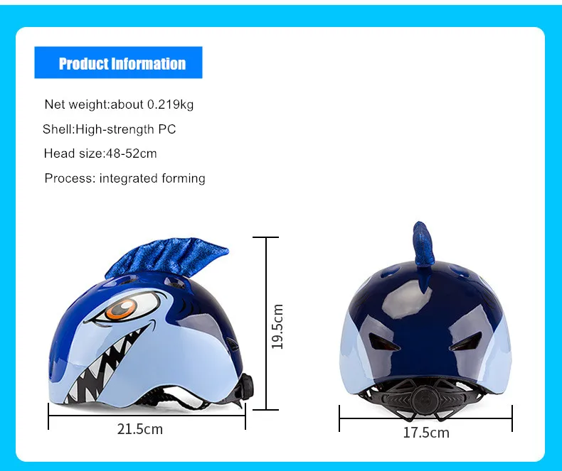 Велосипедный велосипедный шлем для детей, Детский велосипедный шлем для катания на коньках с мультяшным рисунком, спортивный защитный шлем для мальчиков и девочек