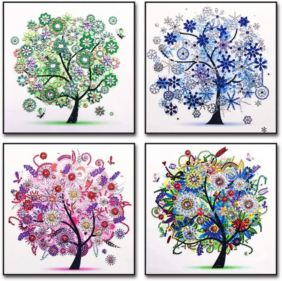 5D DIY Diamond Painting Kits Diamond Painting Tree For Adult Kids Crafts Drill For Embroidery Arts Craft Home Wall Decor diamond painting diamond painting accessories