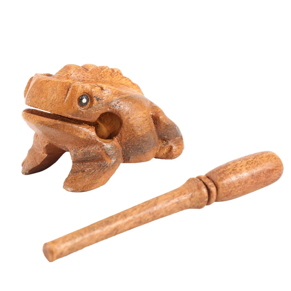 Home Decoration Hanging Ornament Accessory Scrapbooking Craft Wooden DIY Frog Shape Handmade Lucky Craft Home Office Decoration