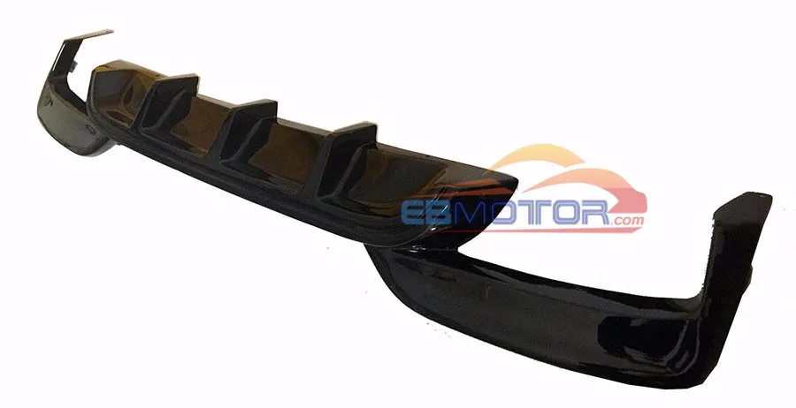 ebmotor-com Rear Lip Diffuser For BMW F06 F12 F13 M Sport M Tech Bumper 2012UP B203F 3_5090