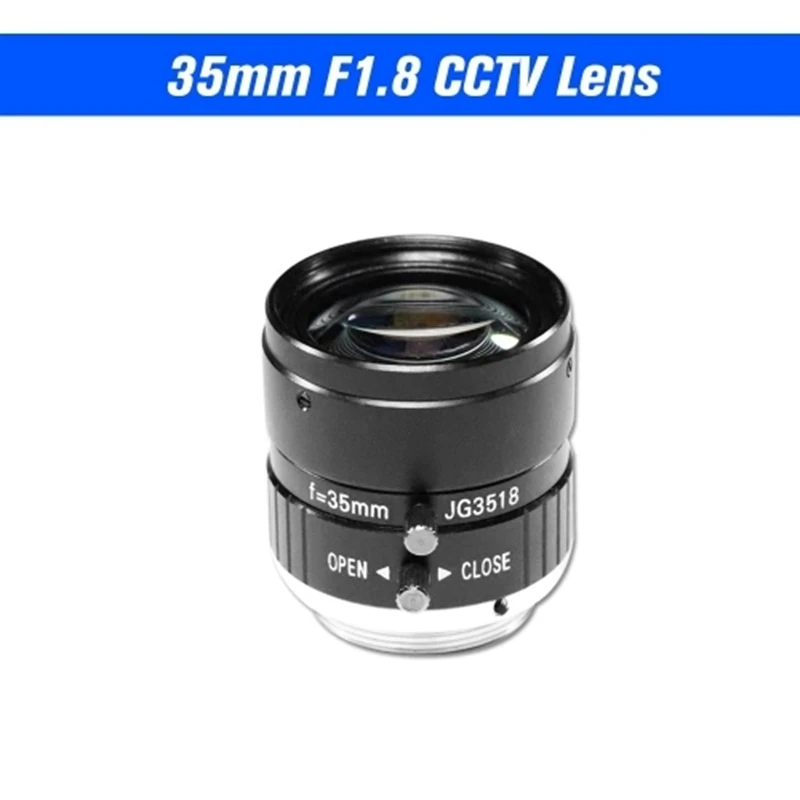 Объектив 35 мм F1.8 CS Mount 5 0 МП 17 градусов объектив инфракрасное ночное видение для