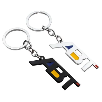 

Car Styling Keychain Emblem for ABT Logo Auto Key Ring Key Holder for Volkswagen Jetta bora Sportsvan Santana Passat B6 Keyring