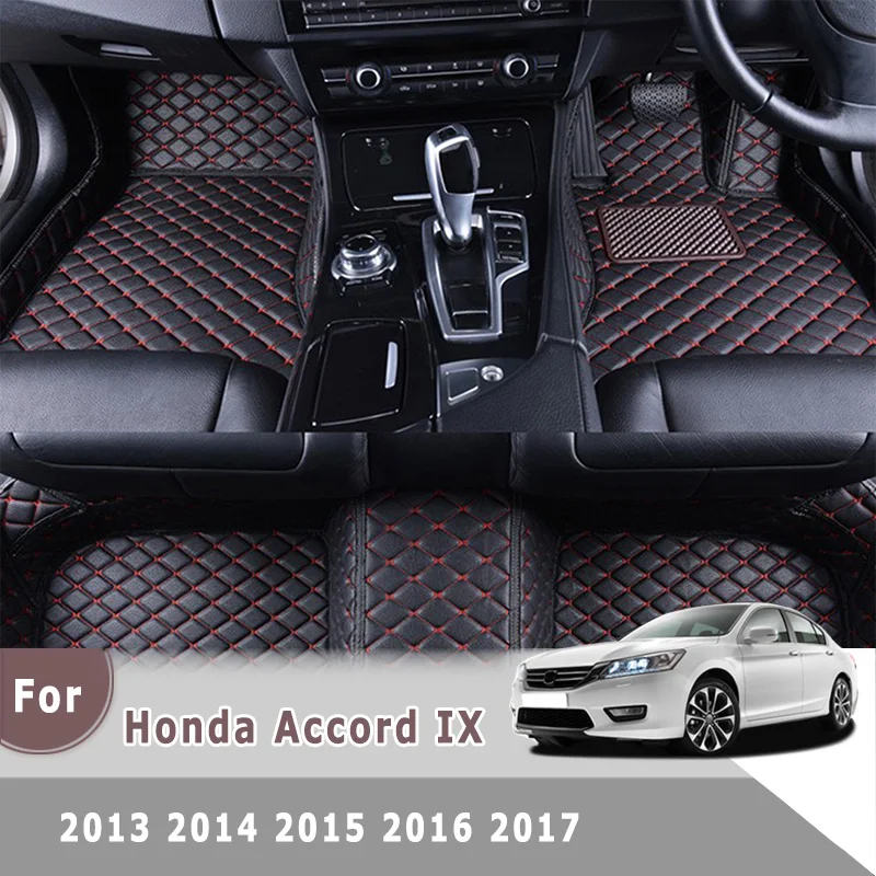

Коврики RHD для Accord IX 2013, 2014, 2015, 2016, 2017, автомобильные коврики, аксессуары для интерьера автомобиля, защитные коврики, декор для Honda