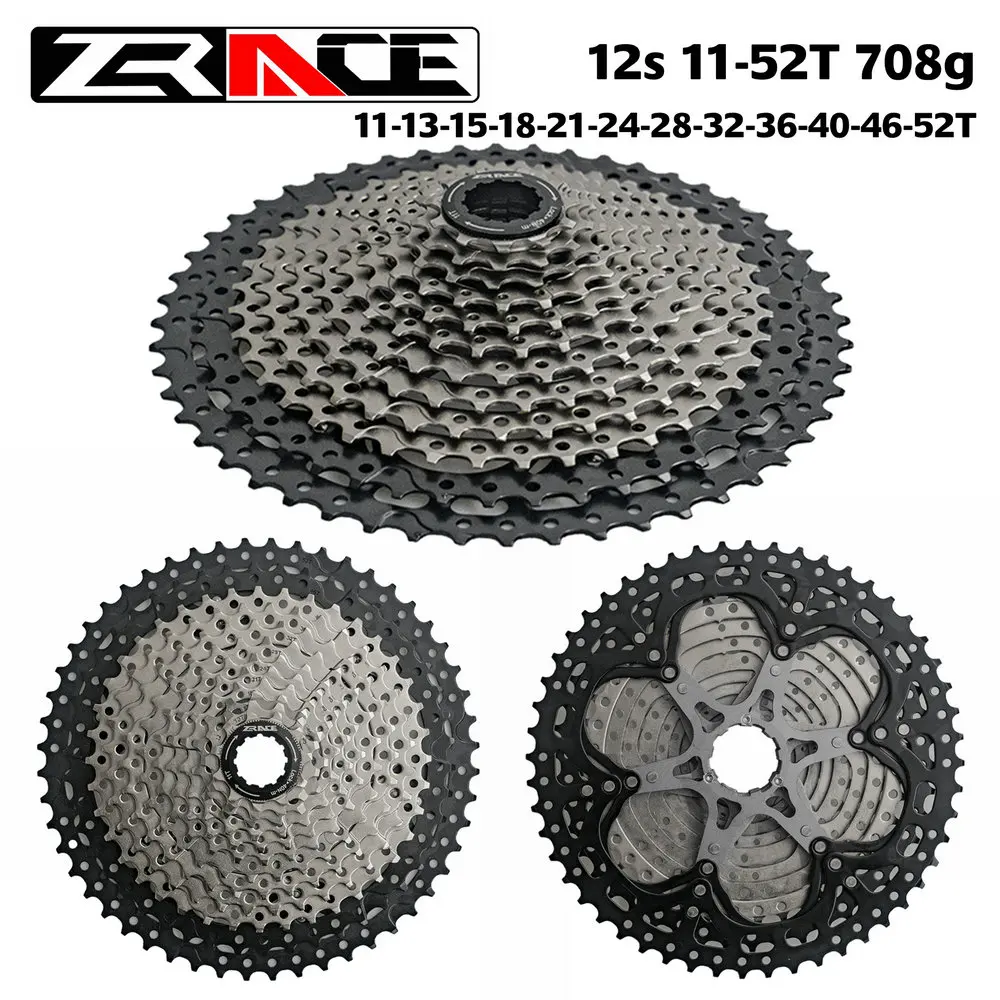 LTWOO ZRACE кассета для велосипеда 8 9 10 11 скоростей MTB велосипед freewheel 11-42 T/11-46 T/11-50 T/11-52 T для ALIVIO/DEOR/SLX/XT Mount - Цвет: 12S 11-52T