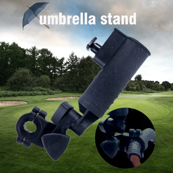 

Home Long Handle Umbrella Stand Easy Fix Stroller Golf Cart Fishing Chair Wheelchair Household Clip Brackets Round Corner