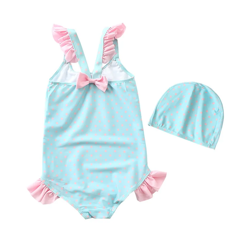 

Europe And America New Style Bathing Suit Sweet Cute Children Small CHILDREN'S GIRL'S One-piece Swimsuit Mermaid Princess Tour B