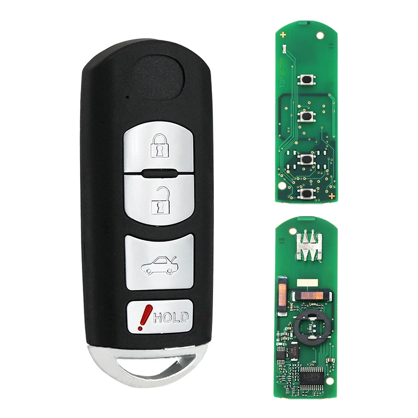3+ 1/4 кнопки FSK315MHz Смарт дистанционные брелки для ключей для Mazda 6 2009 2010 2011 2012 2013 FCC ID: KR55WK49383(VDO системы
