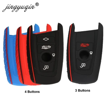 30pcs 3/4B custodia protettiva per portachiavi in Silicone proteggi la pelle per BMW F10 F20 F30 Z4 X1 X3 X4 M1 M2 M3 E90 1 2 3 5 7 serie telecomando senza chiave