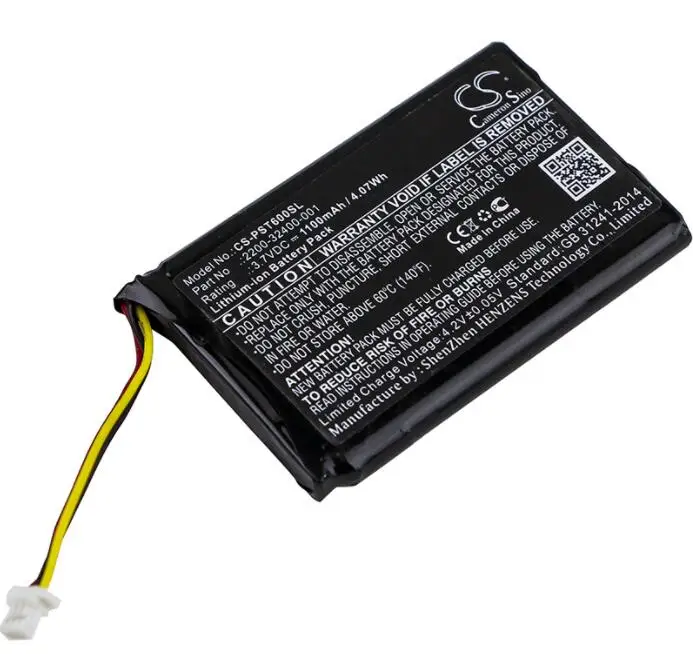 Cameron sino 1100 мАч батарея для POLYCOM PWM-10T QDX-6000 2200-32400-001 динамик батарея