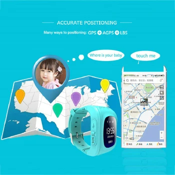 

Smart Wrist Watch Kids Smart Positioning Call Watch Multi-Language for Children DQ-Drop