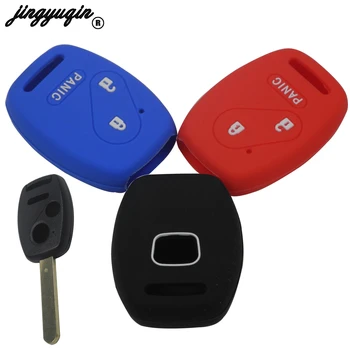 

jingyuqin 30pcs/lot Silicone Key Case for 2015 Toyota Camry Rav4 COROLLA 4 Button Remote Car Key Cover fob Protector Holder