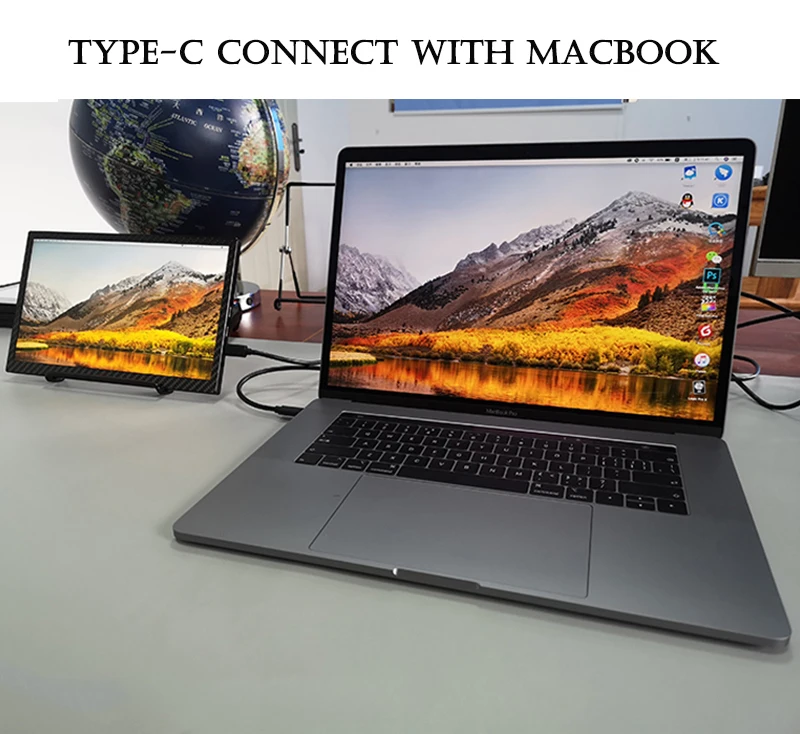 Портативный игровой монитор 11 дюймов 1080P IPS HDR USB 5 В|usb portable monitor|portable monitorportable usb monitor
