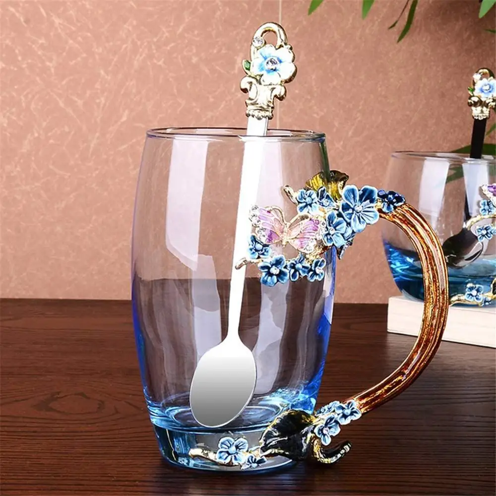 Бутылка для воды кофейная чашка термостойкая стеклянная с двойными стенками