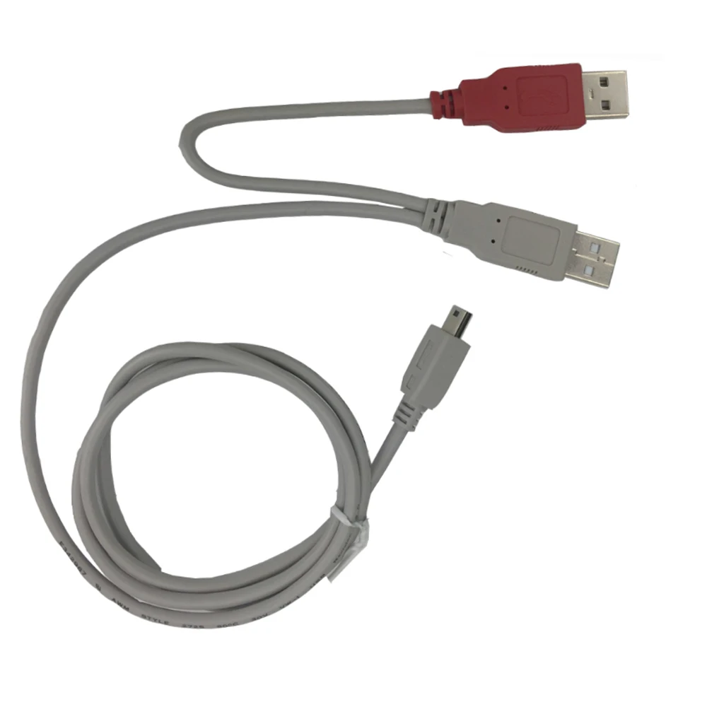 Разветвитель Питания USB 2 0 к Mini-B Y кабель для внешнего жесткого диска MP3 MP4 3 фута 1 м