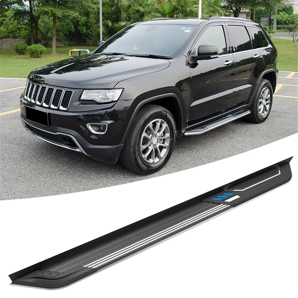 SUV автомобиль Добро пожаловать педаль бег доска для Jeep Grand Cherokee 2013+ Автозапчасти модификация подножки подножка педали