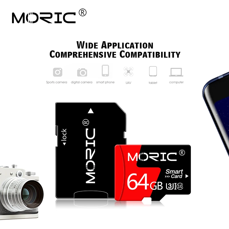 Карта памяти Micro sd класс 10 16 ГБ 32 64 128 4 8 256 ГБ|Карты памяти| |