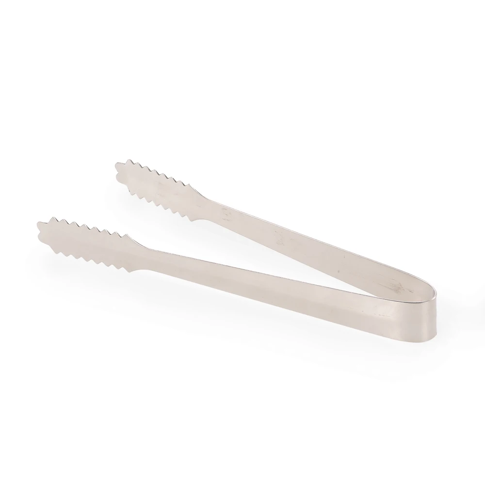 Bar Ice Tong for Ice Drinking Stainless Steel Ice Tong Food Ice Clamp Kitchen Barbecue Party Bar BBQ Tools