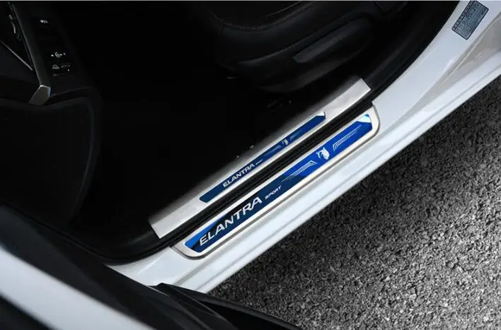 Добро пожаловать педаль подходит только для hyundai Elantra Спортивная модификация, нержавеющая сталь Добро пожаловать педаль специальное украшение