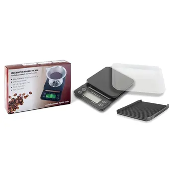 

Timing Coffee Scale Electronic Scale Kitchen Scale Household Electronic Scale Kitchen Tools Plastic Portable