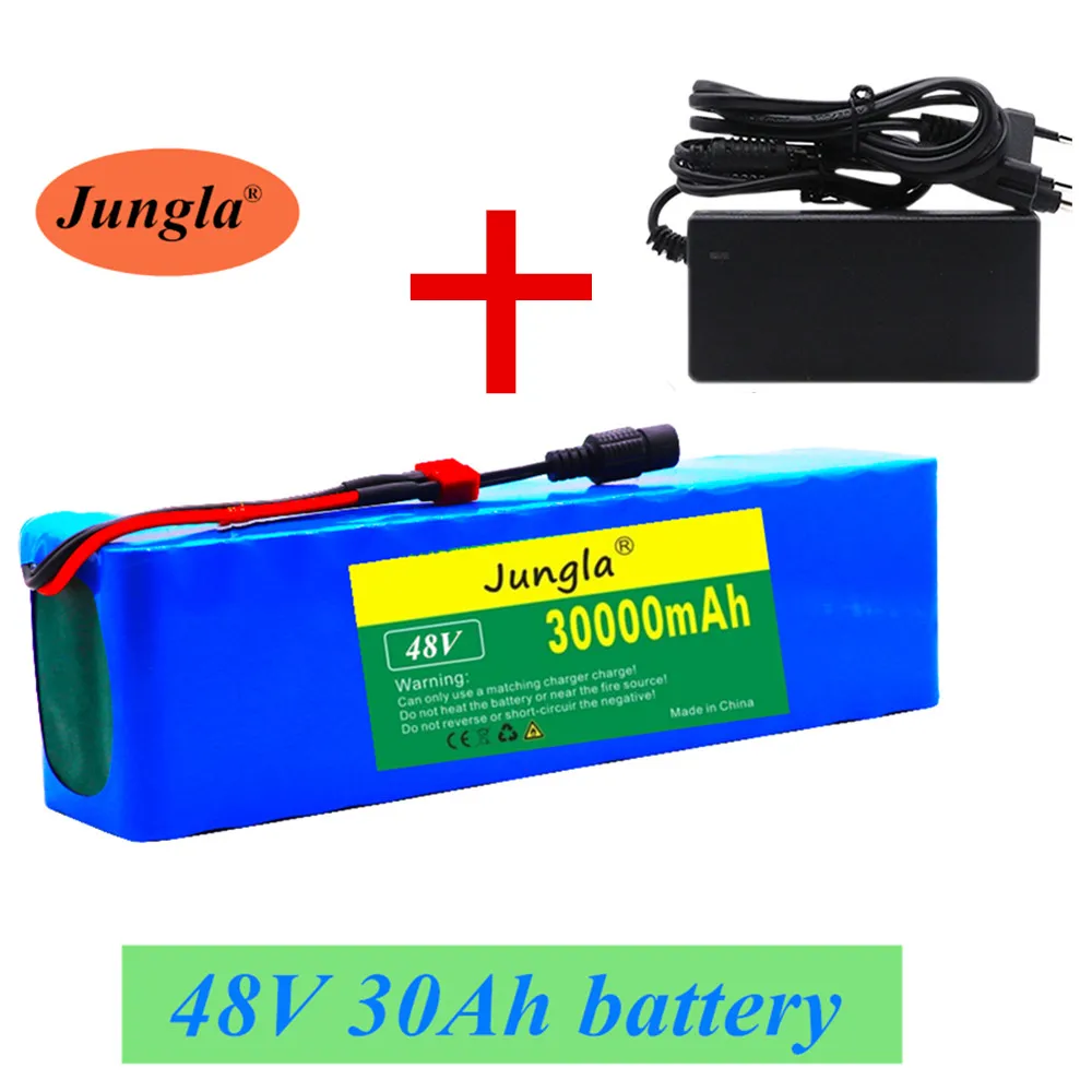 Аккумуляторная батарея 100% 48 В 30 Ач 1000 Вт 13S3P 18650 MH1 54 6 в аккумулятор для