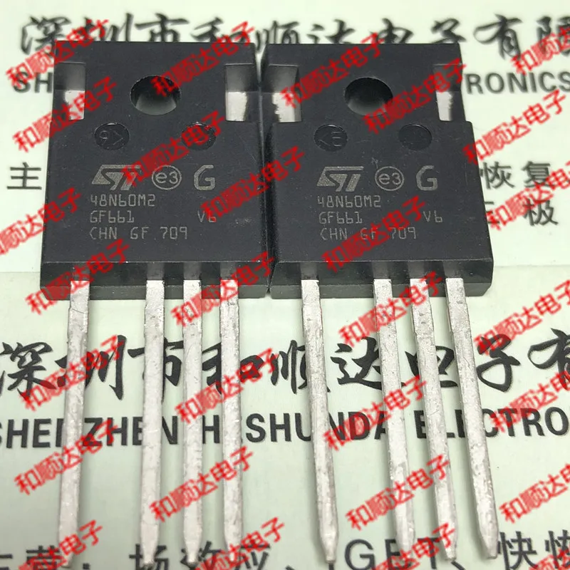 2 шт./48N60M2 STWA48N60M2-4 в 247-4 TO247