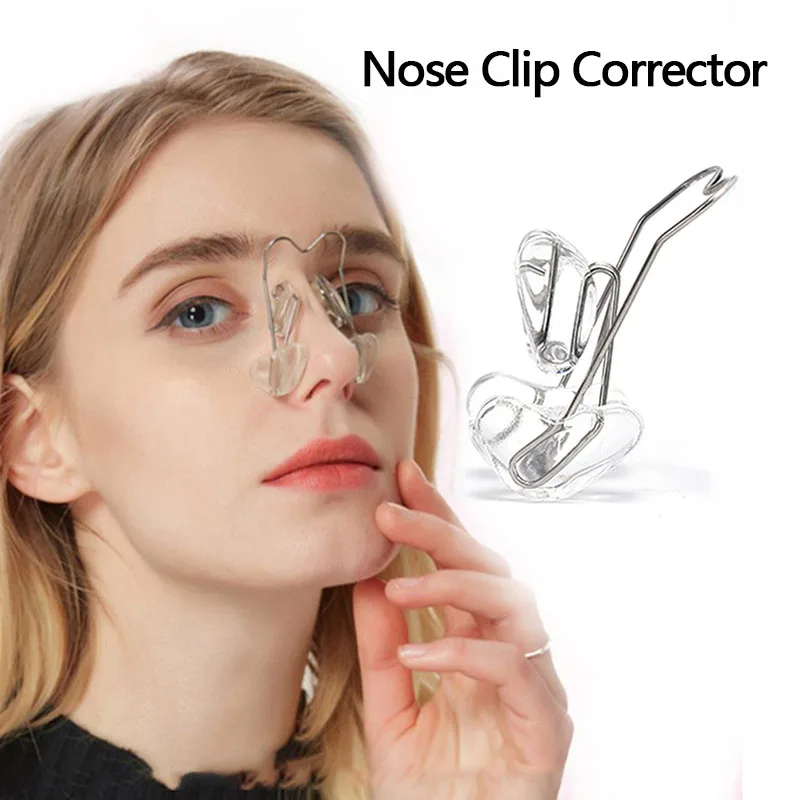 Silicone Nose Clip Corrector Up Lifting Shaping Shaper Orthotics Beauty Slimming Massager Straightening Reshaper Clips Tool | Красота и