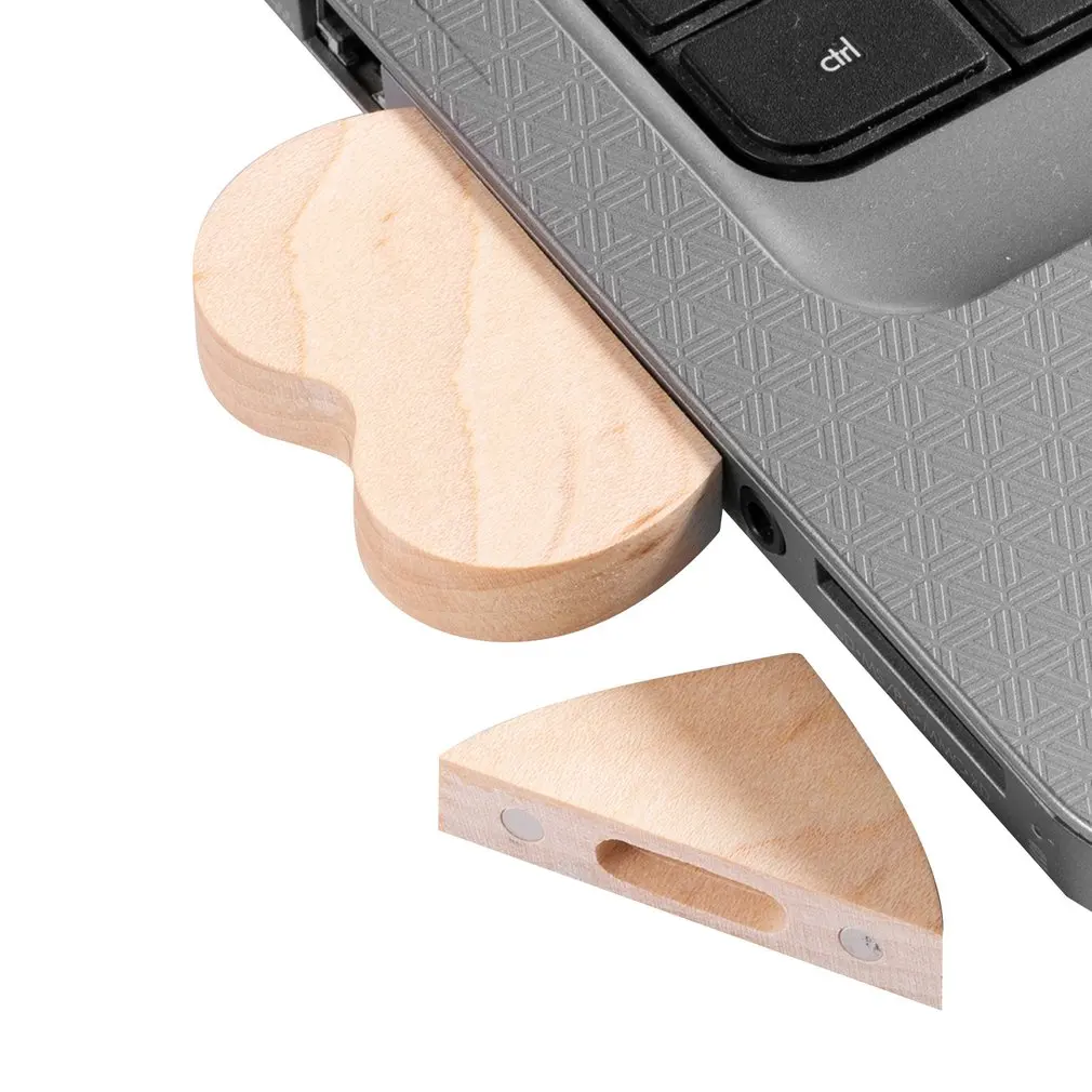 Оранжевый Stmagic Holz Blatt Stift Stick 4G 8G 16G 32G Usb флеш-накопитель карта памяти U диск - Цвет: Оранжевый