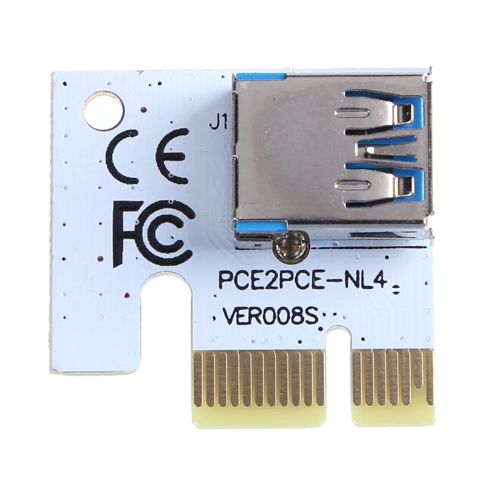 ALLOYSEED PCI-E 1x to 16x Extender Adapter Riser Card Mining Card Kit with 3 Power Ports PCIE Riser For Linux Windows XP/7/8/10 ALLOYSEED PCI-E 1x to 16x Extender Adapter Riser Card Mining Card Kit with 3 Power Ports PCIE Riser For Linux Windows XP/7/8/10