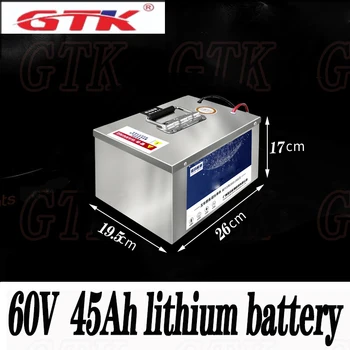

60V 45Ah Power li-ion lipo battery pack lithium polymer for Electric Bike scooter large motorcycle +5A Charger