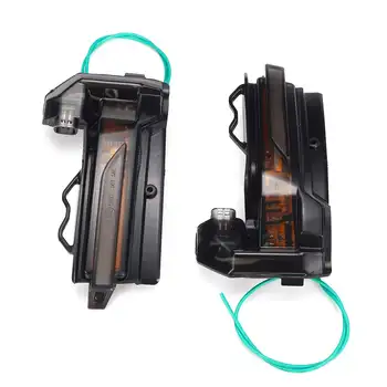 

2x Flowing Turn Signal Light LED Side Wing Rearview Mirror Dynamic Indicator Blinker For AUDI Q2 2018-2020 Q3 2019-2020
