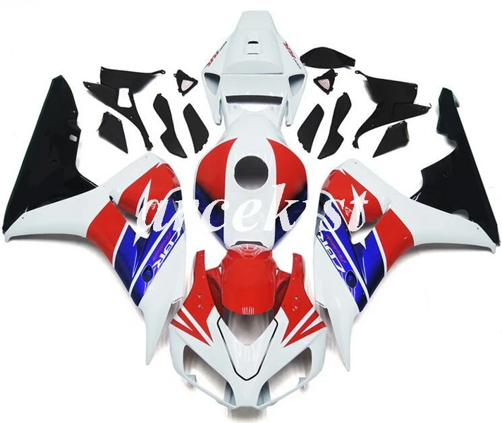 

Injection Mold New ABS Motorcycle Fairing Kit Fit for HONDA CBR1000RR CBR1000 2006 2007 06 07 bodywork set White red