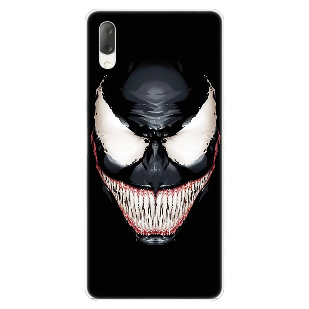 003 Venom Marvel Мода жесткий чехол для Sony Xperia L1 L2 L3 X XA XA1 XA2 XA3 ультра 10 плюс E5 XZ XZ1 XZ2 компактный XZ3 XZ5 2 20 крышка - Цвет: 003