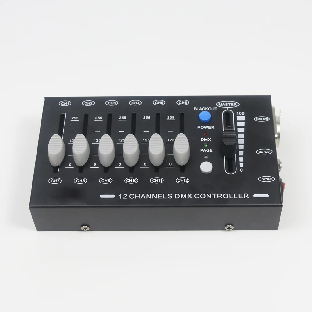 12 channels DMX Controller DJ Controller Mini Console For Stage Light Effect Home Entertainment KTV Party Lights