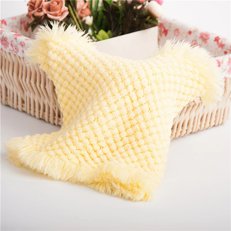 75*30 см Детские фотостудии реквизит одеяло с изображением ананаса ручной работы Детское одеяло для фотосъемки новорожденных