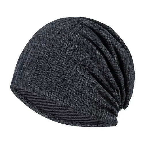 LA Strip унисекс для мужчин и женщин Skullies Beanies шапка хеджирования вязанная хлопковая двухслойная ткань колпачки шляпа - Цвет: as shown