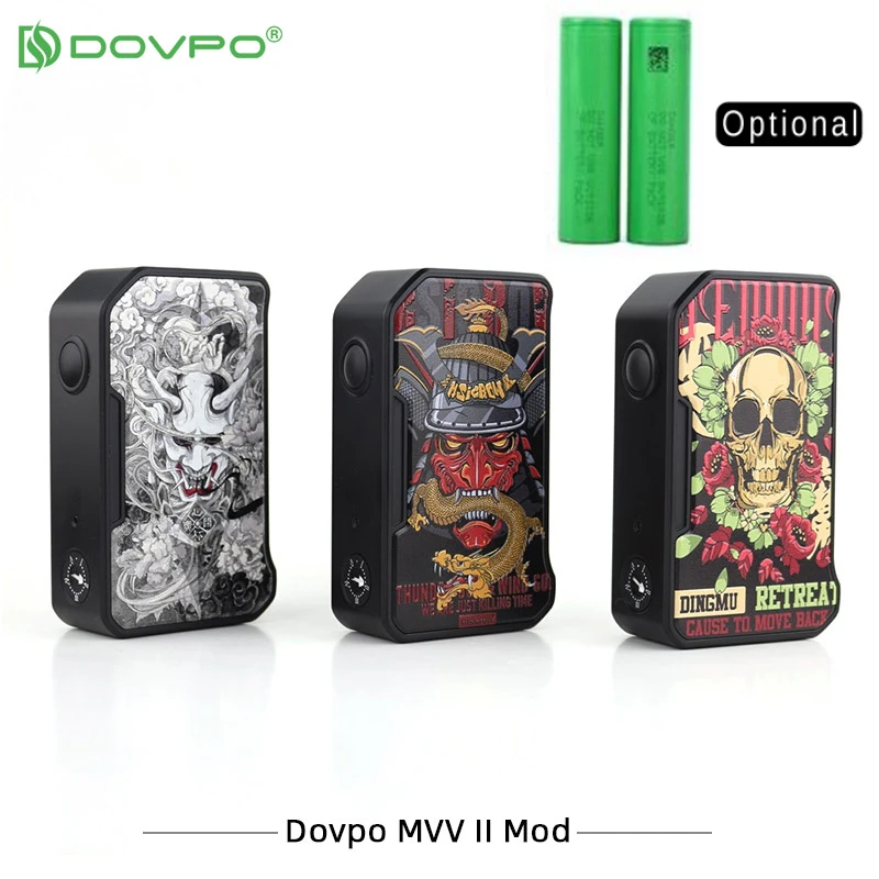 Оригинальный dovpo M VV II Коробка мод Двойной 18650 коробка 280 Вт электронные сигареты