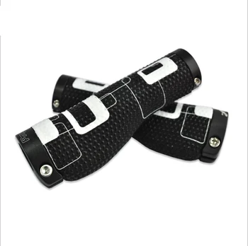 

2PCS Bicycle Grips MTB Handlebar Grips Soft Mountain Bike Silicone High-fiber composite material grip Handle Bicycle Accessories