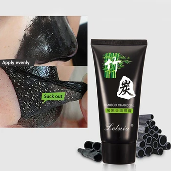 

2017 Facial Black m ask Face Care Nose Acne b lackhead Remover Minerals Pore Cleanser m ask Black Head Strip maquiagem