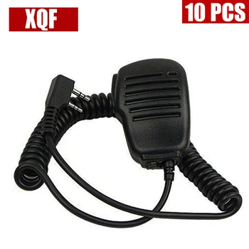 

XQF 10PCS SPEAKER MIC for KENWOOD TH-F6A TH-K2AT TH-K2ET TH-22AT TH-42AT TH-79A TH-215 Two Way Radio