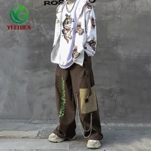 Свободный тактический фонарь с накладным карманом, для возраста от железная цепь с резиновым ремешком, лидер продаж Молодежные Harajuku Jogger Брюки Joker в стиле «хип-хоп»