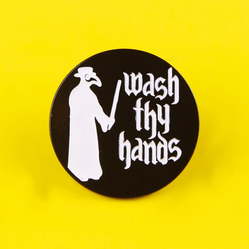 

Enamel Pin Plague Doctor Pattern Metal Badges Pins and Brooches for Women Men Lapel pin Creative Gift backpack bags badge jacket