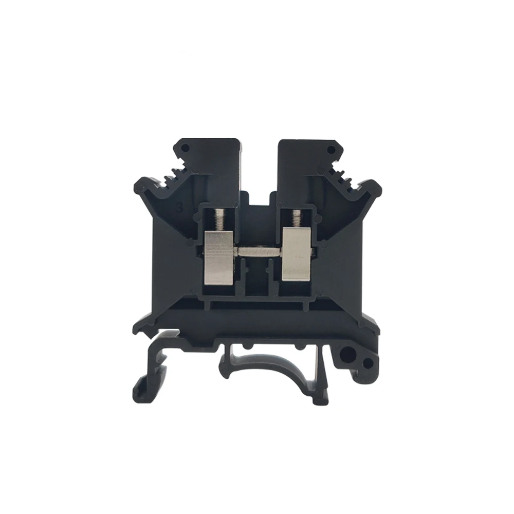 100 pces ruido trilho terminal bloco uk 5n 04