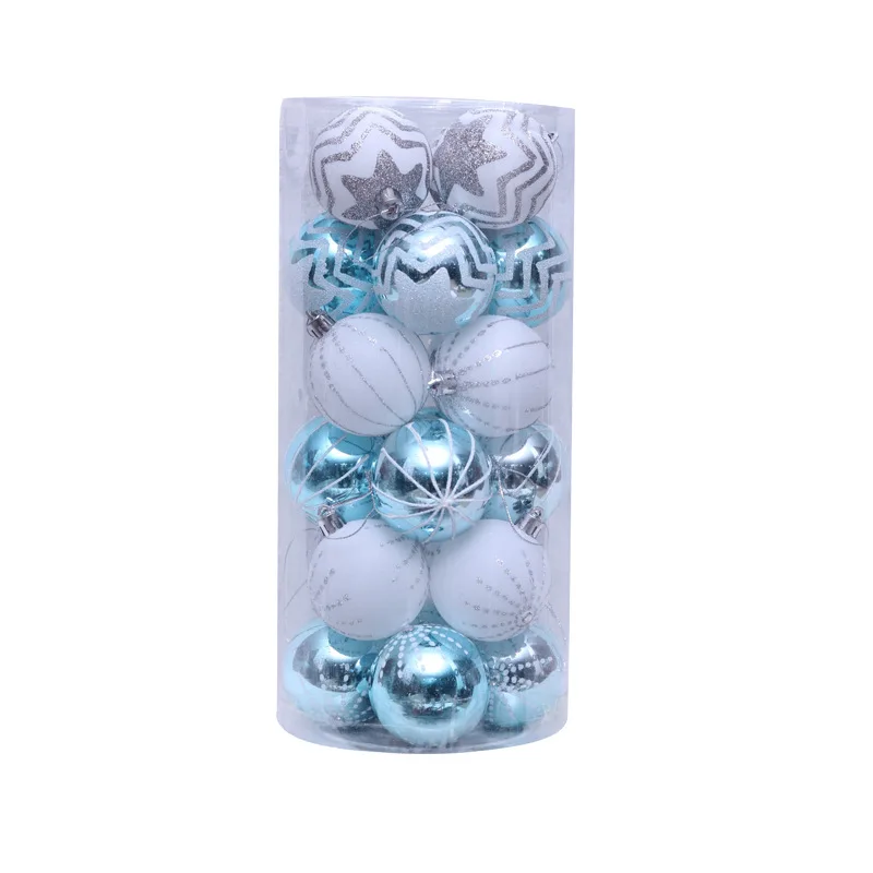 Украшения для рождественской елки с пересечением границ платиновый барабан Φ 6