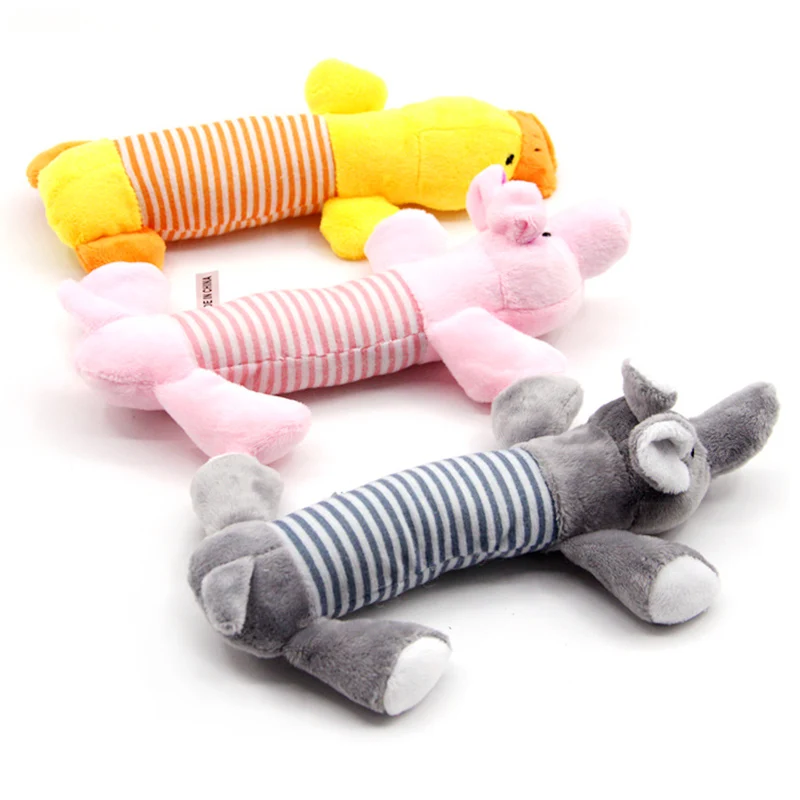 elephant dog toy with squeaker