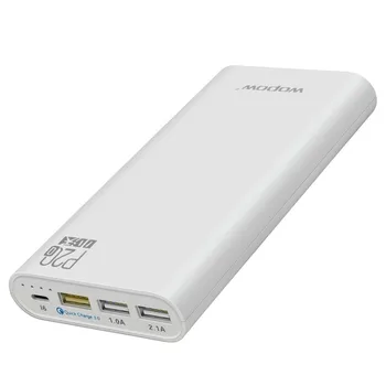 

Wopow P20Q 20000mAh Power Bank Universal Quick Charge 3.0 Large Battery Capacity Three USB Charging Port Portable Charger