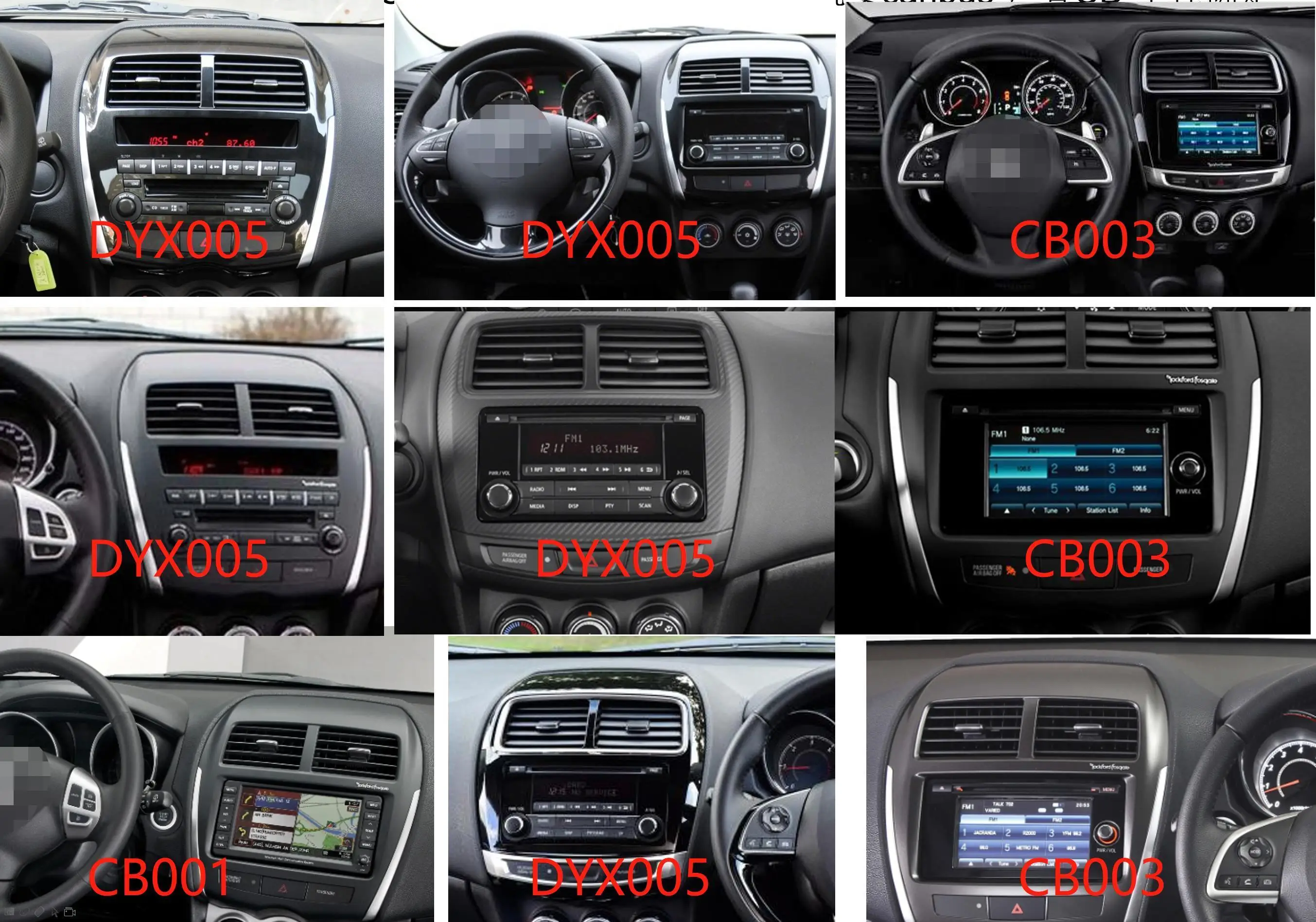 Best for Mitsubishi ASX Peugeot 4008 Citroen C4 Air Cross Car 1 din Android 9.0 Stereo radio DSP HDMI Video Multimedia Entertainment 2