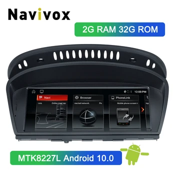 

Navivox Android 10.0 Car GPS Radio For BMW 5/3 Series E60 E61 E63 E64 E90 E91 E92 CCC CIC Car Multimedia Player BMW E60 Android