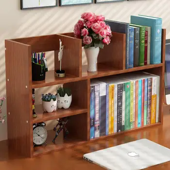 

Shelf Office Desk Bookcase Desktop Children Receive Students Multiple Household Contracted Small Bookcase