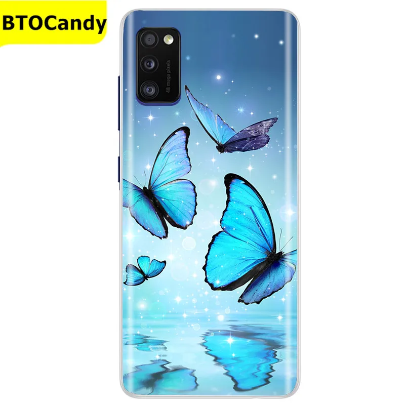 Case For Samsung Galaxy A41 Case Soft TPU Back Cover Silicone Case For Samsung Galaxy A41 A 41 SM-A415F Clear Phone Case Fundas mobile pouch Cases & Covers